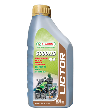 Lictor Scooter - Dầu động cơ xe tay ga 4T - Dầu Nhớt T-Lube - Công Ty Cổ Phần Hóa Dầu Khang An